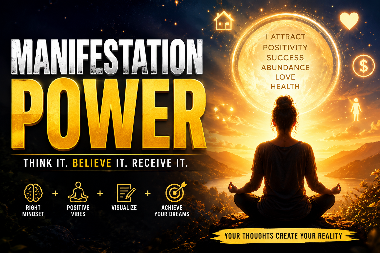 Manifestation Power: Transform Your Thoughts into Reality