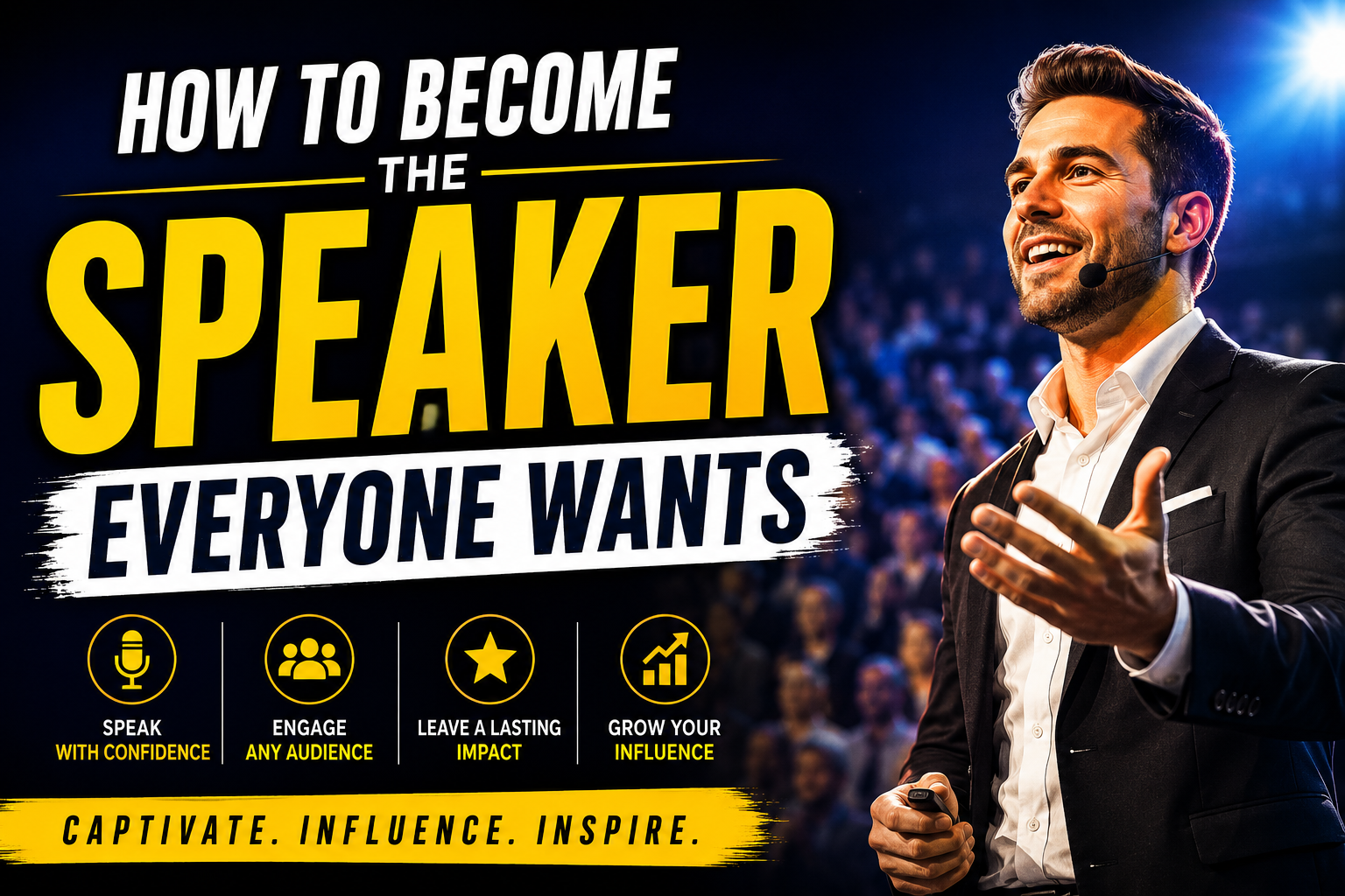 How to Become the Speaker Everyone Wants