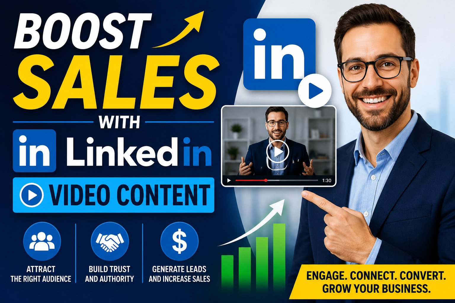 Boost Sales with LinkedIn Video Content