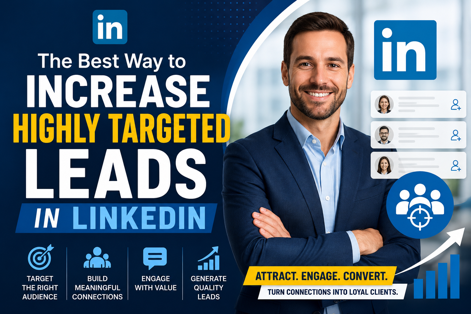 The Best Way to Increase Highly Targeted Leads in LinkedIn