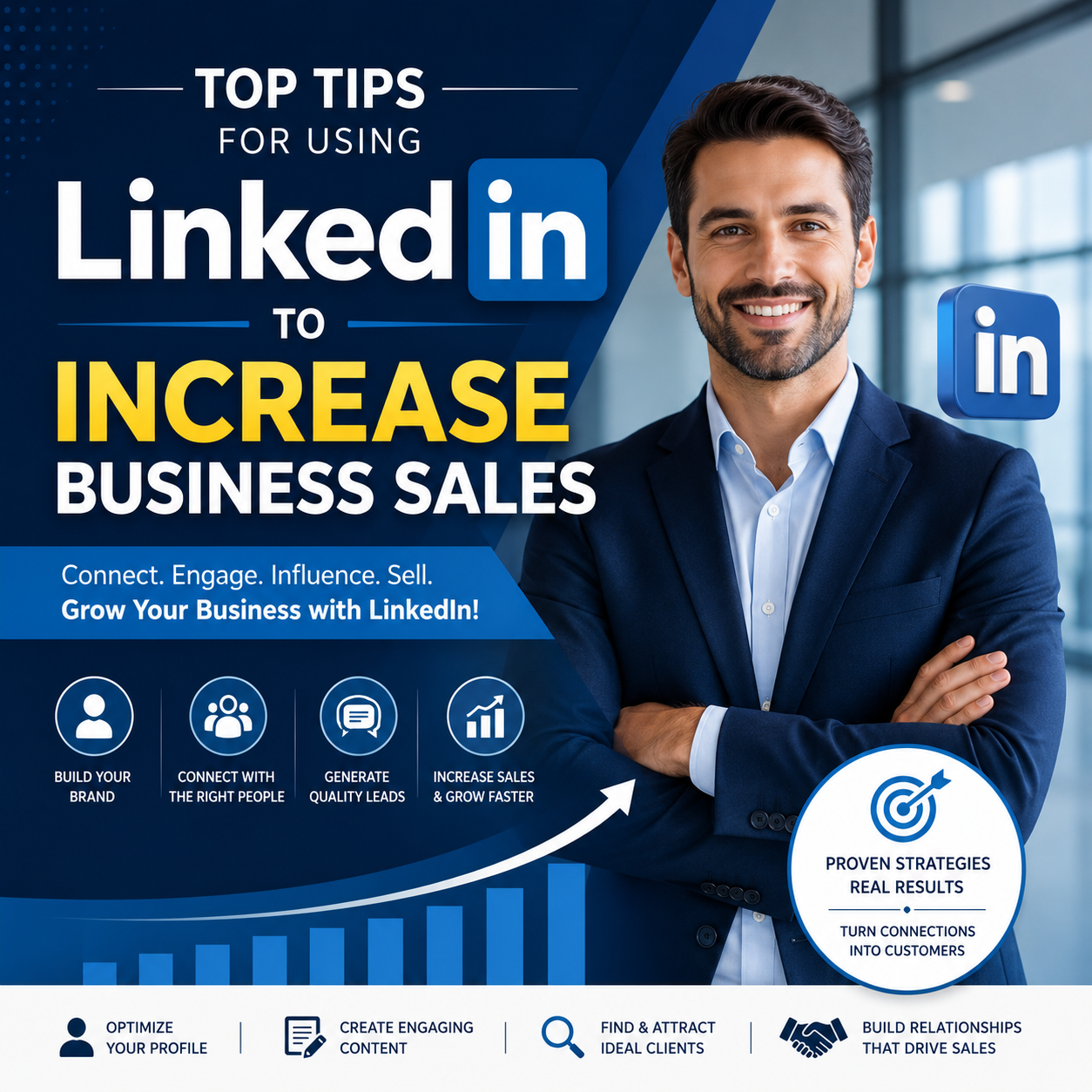 Top Tips for Using LinkedIn to Increase Business Sales