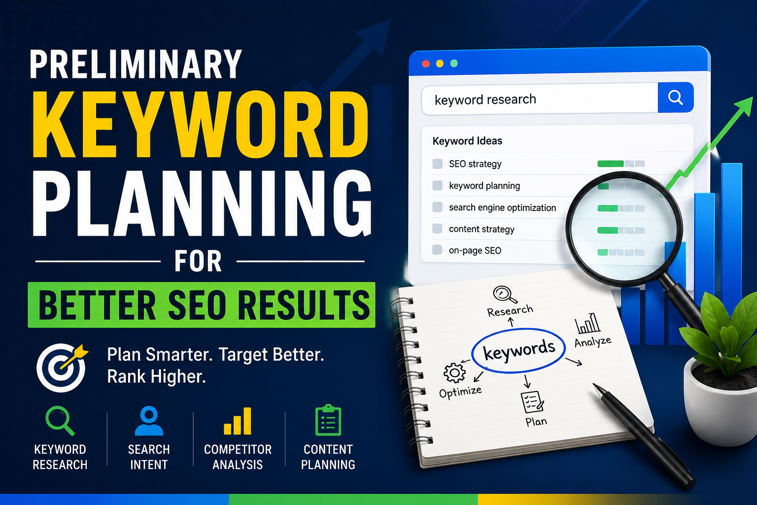 Preliminary Keyword Planning for Better SEO Results